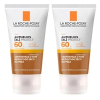 La Roche-Posay Anthelios XL Protect Kit com 2 Unidades  Protetor Solar Facial Com Cor Morena Mais FPS60  40g