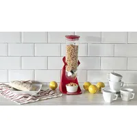 Dispenser de Cereais 1,5L Vermelho - La Cuisine | R$36