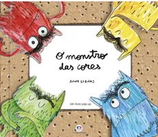 Livro O monstro das cores (pop up) interativo 