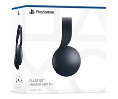 Headset Playstation 5 Sem Fio Pulse 3d Midnight Black - Ps5
