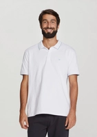 Camisa Polo Básica Masculina Em Malha De Algodão Com Bordado - Off White