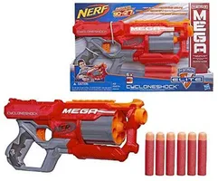 Lança Dardo Nerf Mega Cyclone - Hasbro - R$158