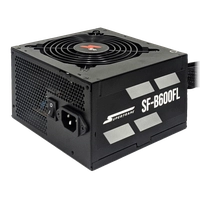 Fonte SuperFrame, 600W, 80 Plus Bronze, PFC Ativo, Cabos Flat, SF-B600FL | R$300