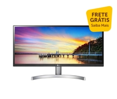 Monitor LG 29" 29WK600 UltraWide Full HD IPS HDR10 AMD FreeSync Prata