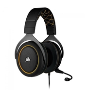 Headset Gamer Corsair HS60 PRO SURROUND, Com Fio, P2, Black/Yellow, CA-9011214-NA