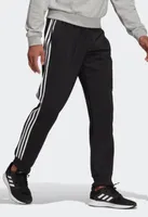 Adidas Calça Malha Barra Afunilada AEROREADY Essentials 3-Stripes