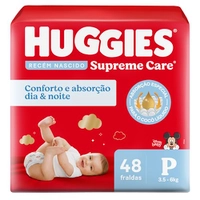 Huggies Fralda Supreme Care P 48 Un