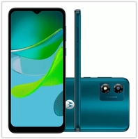 Smartphone Motorola Moto E13, 64GB, 4GB RAM, Octa Core, Câmera 13MP, Tela de 6.5, Verde - PAXV0010BR