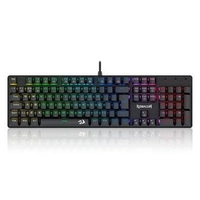 Teclado Mecânico Redragon Sindri RGB Switch Brown Preto