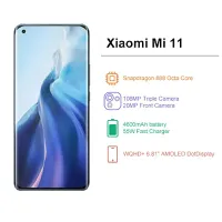 Smartphone XIAOMI MI 11 8GB RAM 128GB - VERSÃO GLOBAL | R$ 4.311