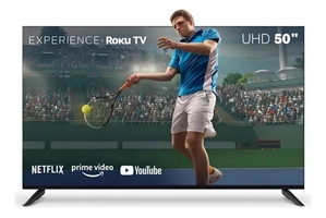Smart TV 4K 50 Wi-Fi com Roku Integrado