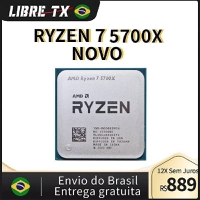 Processador AMD Ryzen 7 5700X 8 Núcleos 16 Threads 4.6GHz Turbo AM4