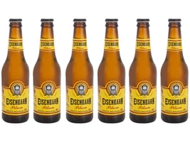 6 caixas Cerveja Eisenbahn Puro Malte Pilsen 6 Unidades - Long Neck 355ml | R$14,27 cada