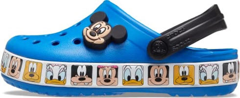 Sandália FL Mickey Mouse Band, Crocs, Criança Unissex, Bright Cobalt, 27