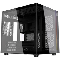 Gabinete Gamer Midgard Mini Tower RGB Vidro Preto