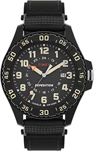 [TAXA INCLUSA] Relógio Timex Camper 42 mm Laranja