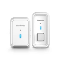 Campainha Intelbras Sem Fio c/ Bateria CIB 101 Branco