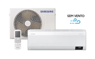[Vale Bônus 350 pts] Ar Condicionado Split Inverter Samsung WindFree AI 12000 BTUs Quente e Frio 220v
