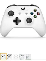Controle sem fio Xbox One - Branco -  R$260