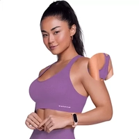 Top Fitness Alta Sustentação Reforçado Sem Costura Selene