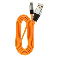 Cabo Micro USB Flat Celular de silicone - Carregador e dados - R$10