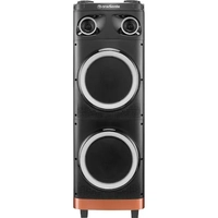 Torre de Som 1500W 12" BTH FM LED TWS Gradiente GCA112 Bivolt