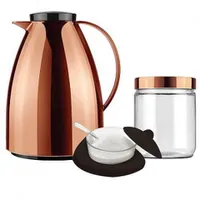 Kit Bule Viena Cobre Rose Metalizado Invicta R$ 60