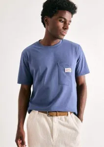 Camiseta Masculina Manga Curta Com Bolso Hering