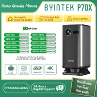 [Do Brasil] Mini Projetor Portátil com Bateria Embutida BYINTEK P70X 