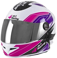 Pro Tork Capacete 4 Racing 58 Rosa/Lilás R$120