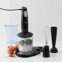 Mixer 3 em 1 Preto Fun Kitchen com 2 anos de Garantia - R$59