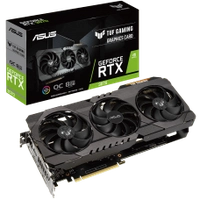 Placa de Vídeo Asus, TUF Gaming, Geforce RTX 3070 OC, LHR, 8GB, GDDR6, DLSS, Ray Tracing, TUF-RTX3070-O8G-V2-GAMING