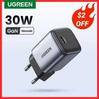 (taxa inclusa) Carregador UGREEN 30W GaN PD Rápido USB Tipo C