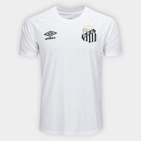 Camisa Santos I 25/26 Torcedor Masculina Branco