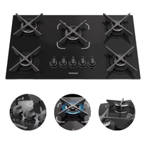 Fogão Cooktop 5 Bocas Itatiaia Trempe Ferro Fundido Itacook Premium