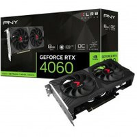 Placa de Vídeo PNY NVIDIA GeForce RTX 4060 XLR8 Gaming Verto OC, 8GB, GDDR6, DLSS, Ray Tracing, VCG40608DFXPB1-O