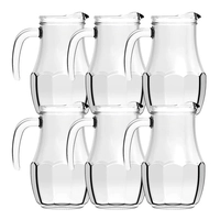 Jarra Tango 5417 750ml Embalagem c/ 6 unidades - Transparente