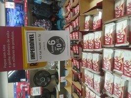 6 kit Kat por 10 Lojas americanas
