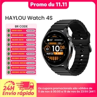 [Com cashback R$191,16] HAYLOU Relógio 4S GPS com Tela AMOLED 1.43