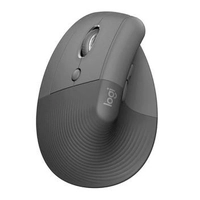 Mouse sem fio logitech lift para canhotos preto 910-006467