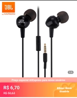[Novos Usuários] Fone JBL c100si | R$7