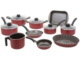 [Clube da Lu + MagaluPay + Cupom] Jogo de Panelas Tramontina Antiaderente 10 peças | R$192