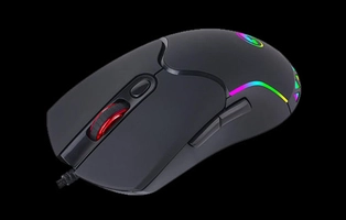 Mouse Gamer Marvo M359, 3200 DPI, 7 Botões, RGB, Black