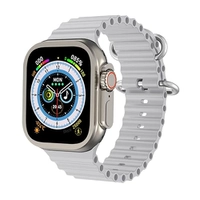 Smartwatch IWO 16 Ultra 8 Original com Bussola e GPS 49mm (Branco)