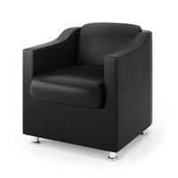 Poltrona Executiva para Salão Recepção Consultório Balaqui Decor