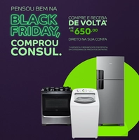 Black Friday Consul Até R$650 de Cashback 