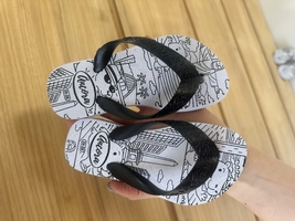 Chinelo Infantil para Colorir nº 25 ao 32