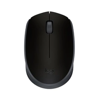 Mouse sem fio Logitech M170 com Design Ambidestro Compacto, Conexão USB e Pilha Inclusa - Preto
