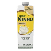 Leite UHT Integral Nestlé Ninho 1L