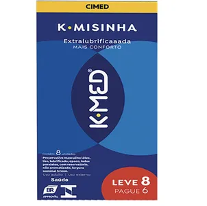 Preservativo K-Med Extra Lubrificado 8 Un